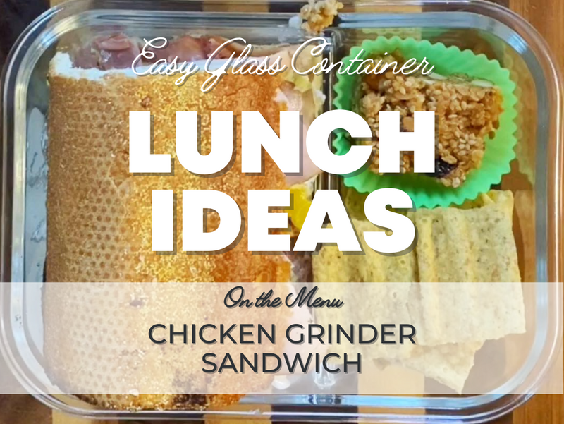 Chicken Grinder Sandwich - Healthy (and Easy) Lunch Ideas