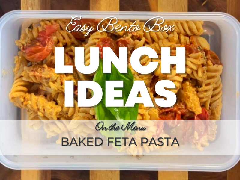 Baked Feta Pasta - Healthy (and Easy) Lunch Ideas