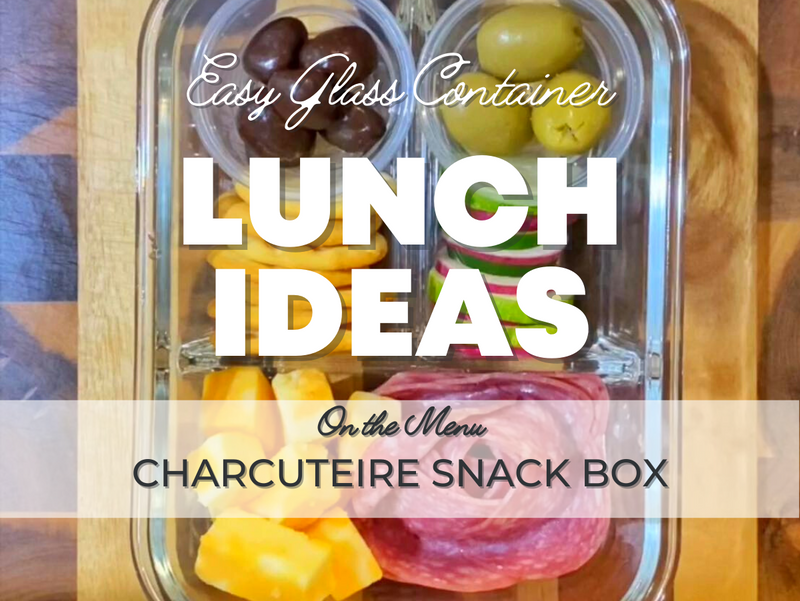 Charcuteire Snack Box - Healthy (and Easy) Lunch Ideas