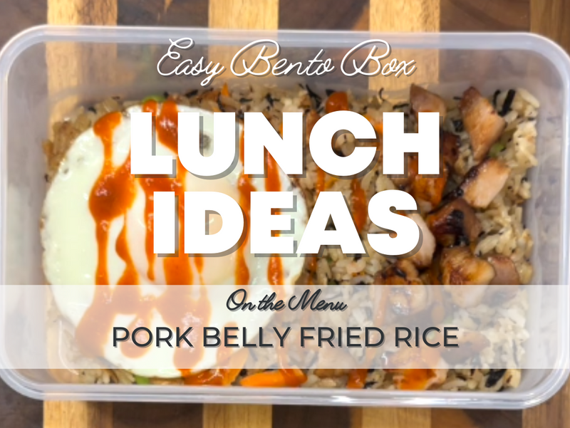 Pork Belly Fried Rice - Healthy (and Easy) Lunch Ideas