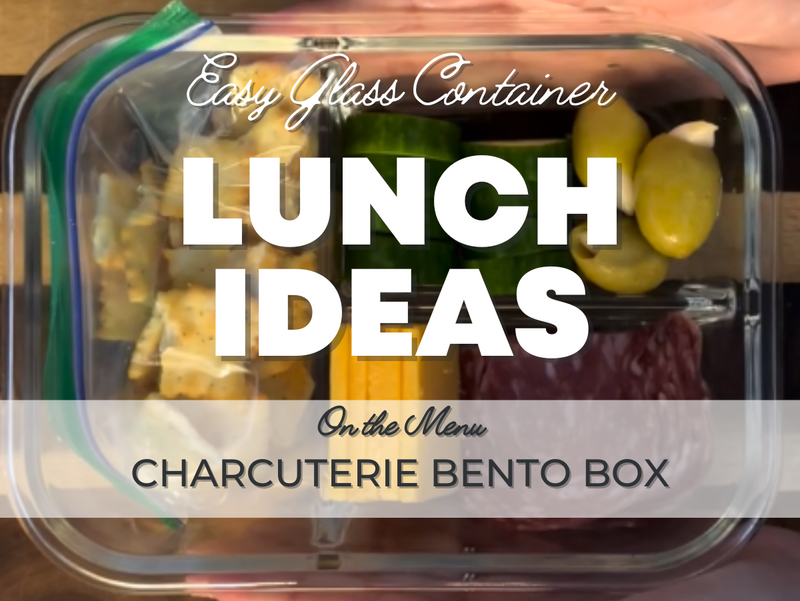 Charcuterie Bento Box - Healthy (and Easy) Lunch Ideas