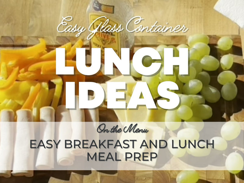 Easy Breakfast and Lunch Meal Prep - Healthy (and Easy) Lunch Ideas