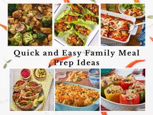 Quick and Easy Family Meal Prep Ideas – FIT Strong & Healthy