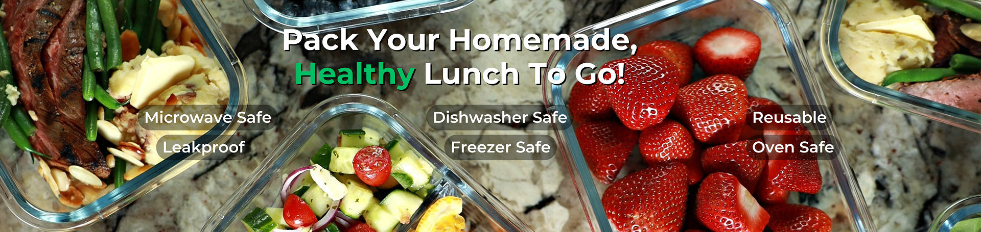 Glass Meal Prep Containers