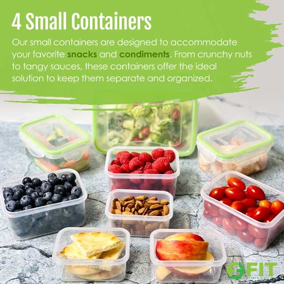 FIT Strong & Healthy tupperware sets with lids and compartments, lunch box for men and lunch box for women are designed to keep the different foods separate, keeping them fresh and mess-free. It also helps with portion control, helping you maintain a healthy balance in your meals