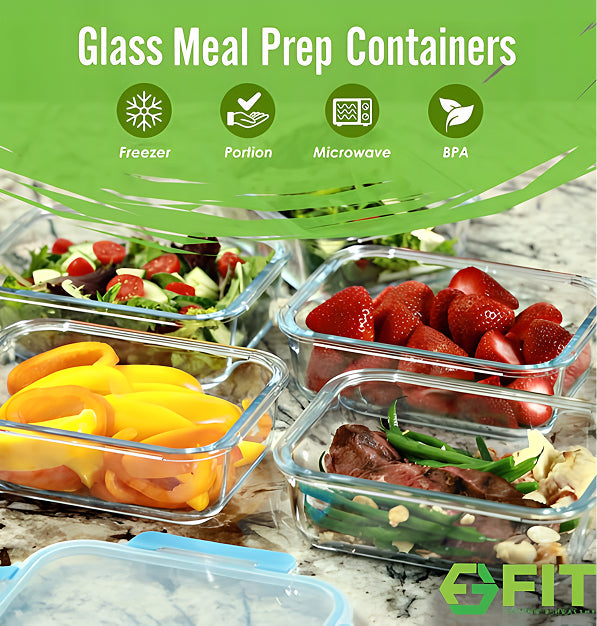 Glass Meal Prep Containers